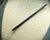 Art Deco Glass Hand Dip Pen, Clear Ribbed Attached Nib For Sale - Image 9 of 11