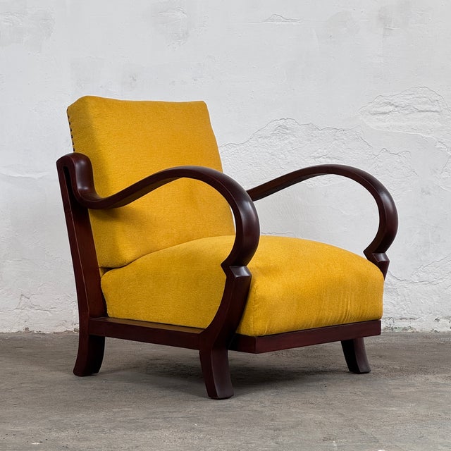 Art Deco Bentwood Armchairs from Debreceni, 1940, Set of 2 For Sale - Image 11 of 13