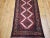 Vintage Persian Malayer Runner, Handwoven Rug in Geometric Pattern, Ivory & Red, 3’ X 10’ For Sale - Image 9 of 12