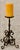 Vintage Spanish Revival Wrought Iron Hand-Forged Spiral Candlestick For Sale - Image 11 of 12