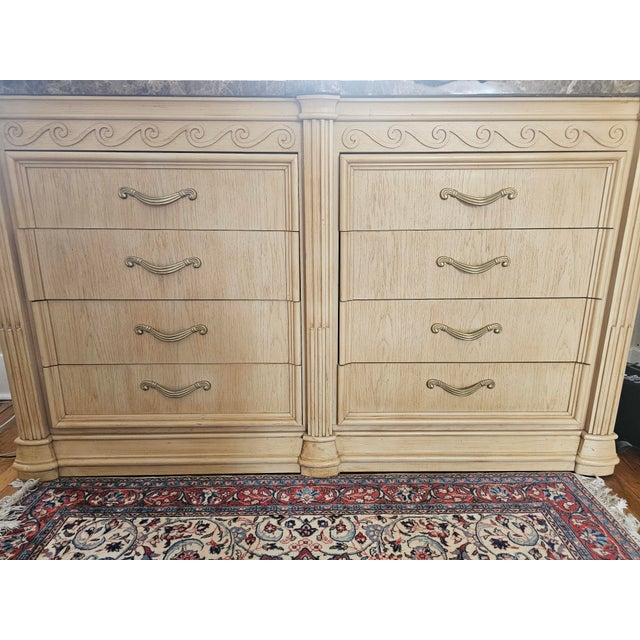 American Bernhardt White Oak Bedroom Dresser For Sale - Image 3 of 11