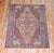 Early 20th Century Persian Serab Geometric Rug - 3'4" x 4'5" For Sale - Image 4 of 4
