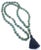 1970s Tiffany & Co. Angela Cummings Nephrite Jade Bead Yellow Gold Necklace For Sale - Image 12 of 12