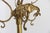 Italian Brass Coat Rack with Rotating Crown, 1960s For Sale - Image 6 of 15