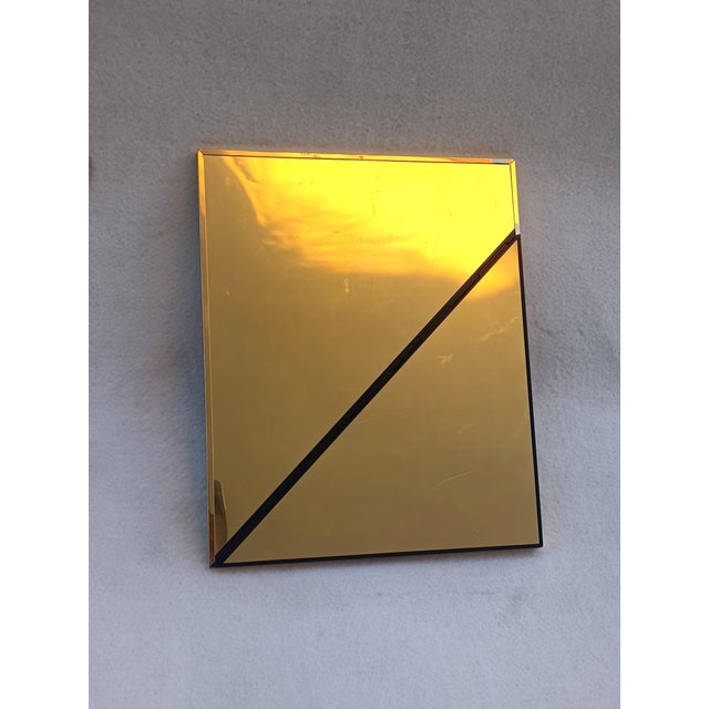 Golden Metal Photo Frame, 1970s For Sale - Image 4 of 8