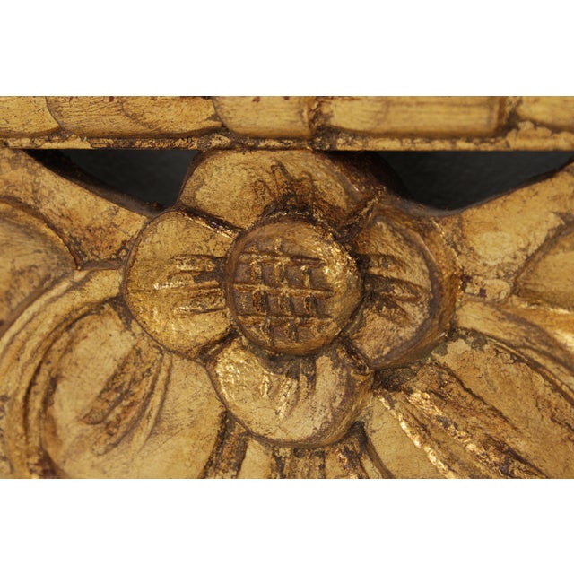 Wood Decorative Crafts Inc Baroque Style Giltwood Wall Mirror For Sale - Image 7 of 15