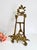 Metal Vintage Ornate Brass Easel 15" For Sale - Image 7 of 8