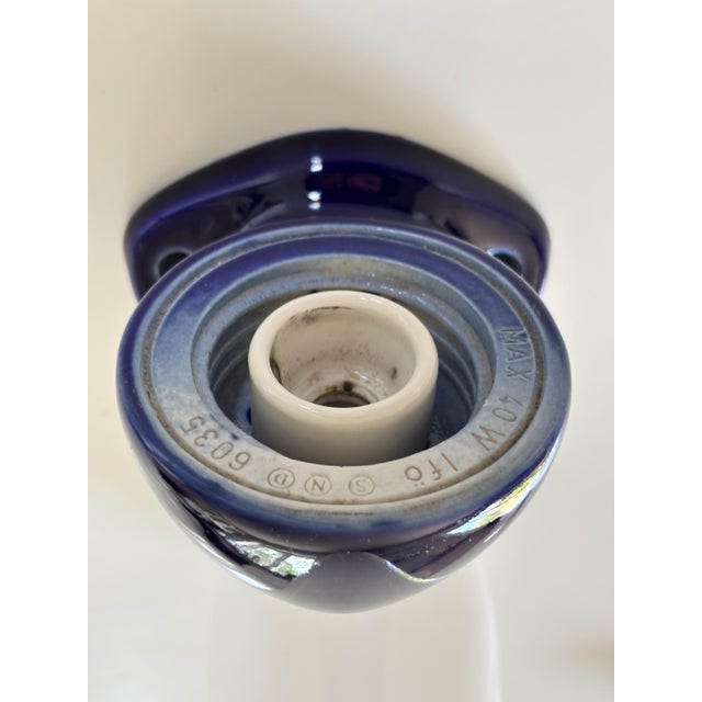 Swedish Ceramic 6035 Wall Lights by Stig Carlsson for Ifö, 1950s, Set of 2 For Sale - Image 10 of 14