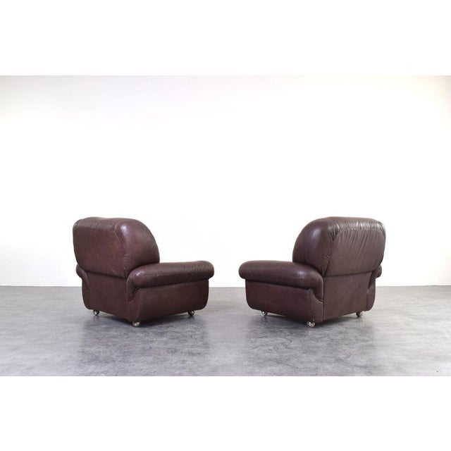 Mid-Century Italian Lounge Chairs, 1970s, Set of 2 For Sale - Image 4 of 18
