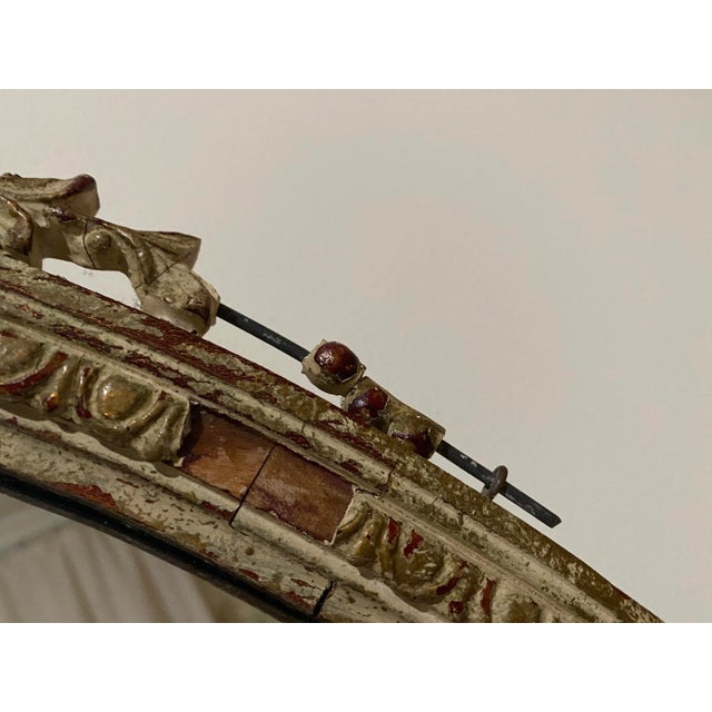 Glass Antique French Victorian Mirror For Sale - Image 7 of 9