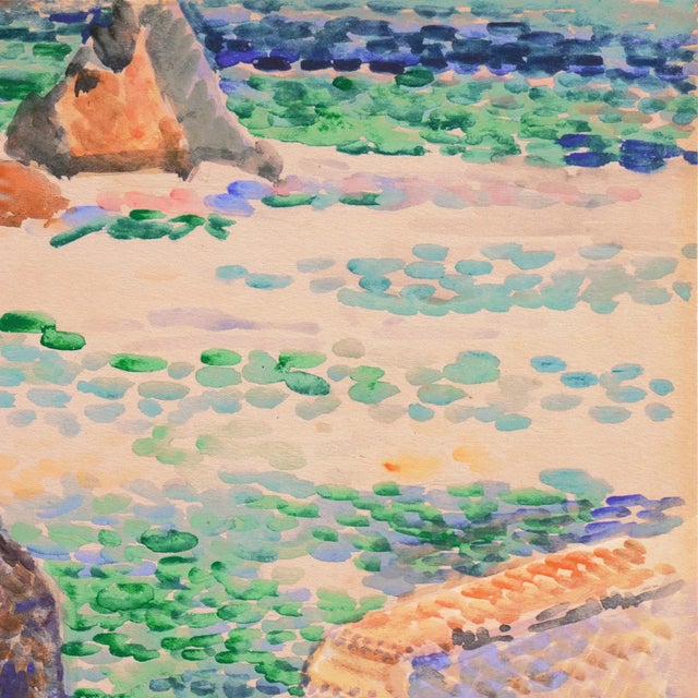 'California Coast' by William Gaw, Museum of Modern Art, Art Institute Chicago, California School of Fine Art, Los Angeles County Museum of Art For Sale In Monterey, CA - Image 6 of 10