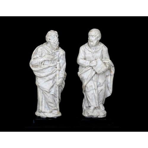 Antique Figurative Sculptures, 1500s, Set of 2 For Sale - Image 10 of 10