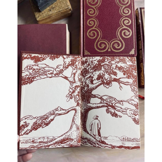 1960s Set of 4 Volumes From the International Collectors Library Classic Literature Vintage Book For Sale - Image 9 of 10