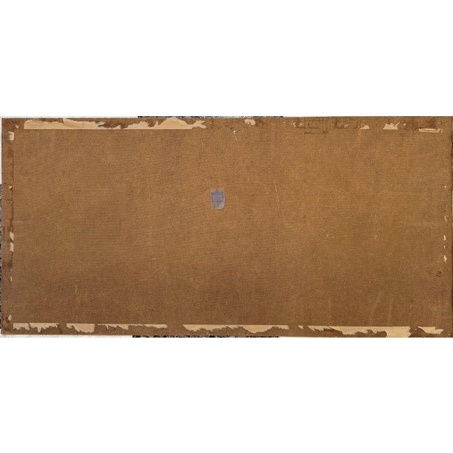 Alfred Rogoway, Figurative Composition, 1960, Oil Painting For Sale - Image 8 of 9