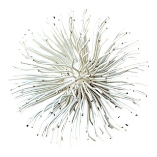 Vintage Metal Wire Form Sculptural Sphere For Sale