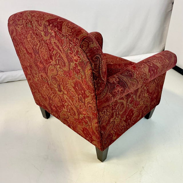 1980s Vintage Rustic European Italian Boho Chic Arts & Crafts Club Chair. For Sale - Image 16 of 16