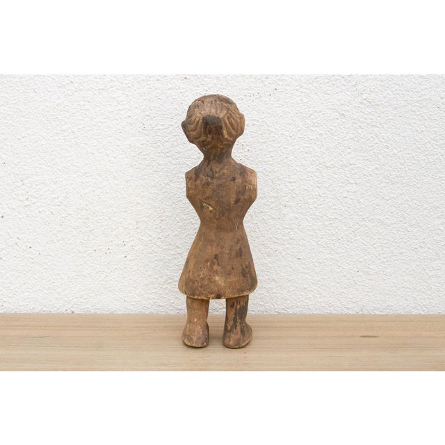 Wood Antique African Female Figure For Sale - Image 7 of 8