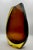 1950s Flavio Poli for Seguso Vetri D’Arte Model 12431 Sommerso Teardrop Vase For Sale - Image 5 of 11