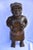 Nigerian Kingdom of Benin Oba Ifé Artist, Court Dwarf, Pre-1800s, Bronze For Sale - Image 4 of 4