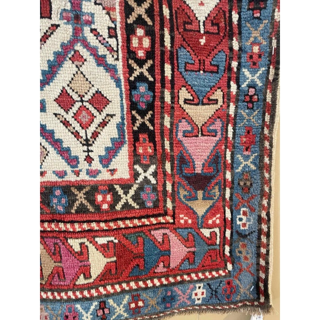 Antique Shirvan Prayer Rug, Northeast Caucasus For Sale In Chicago - Image 6 of 7