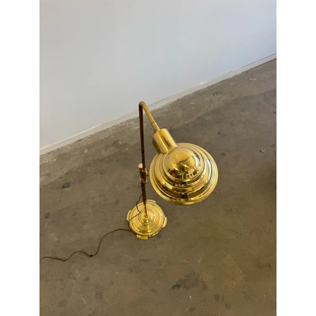 1980s Vintage Shell Pharmacy Lamp For Sale - Image 5 of 18