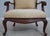 Thomasville Curved Queen Anne Style Chair & Ottoman For Sale - Image 11 of 18