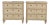 Gustavian Style Pine Chests of Drawers - A Pair For Sale