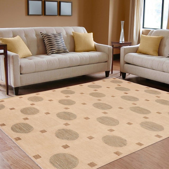 Transform your home's interior with a stunning hand-knotted Gabbeh rug. These rugs are meticulously crafted with bold...