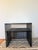 Black Vintage Side Table in Black Perforated Sheet Metal, 1980s For Sale - Image 8 of 8