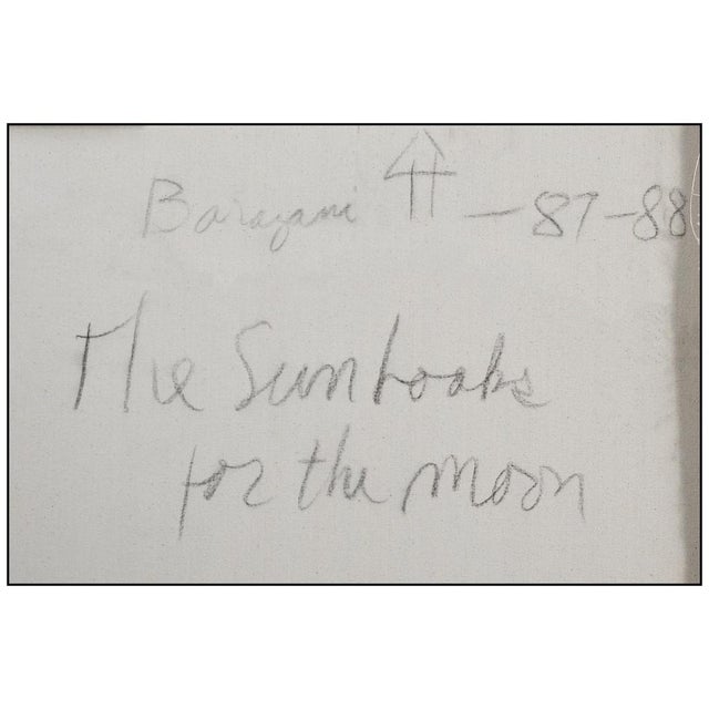 1980s 1980s The Sun Looks for the Moon, Morris Barazani For Sale - Image 5 of 5