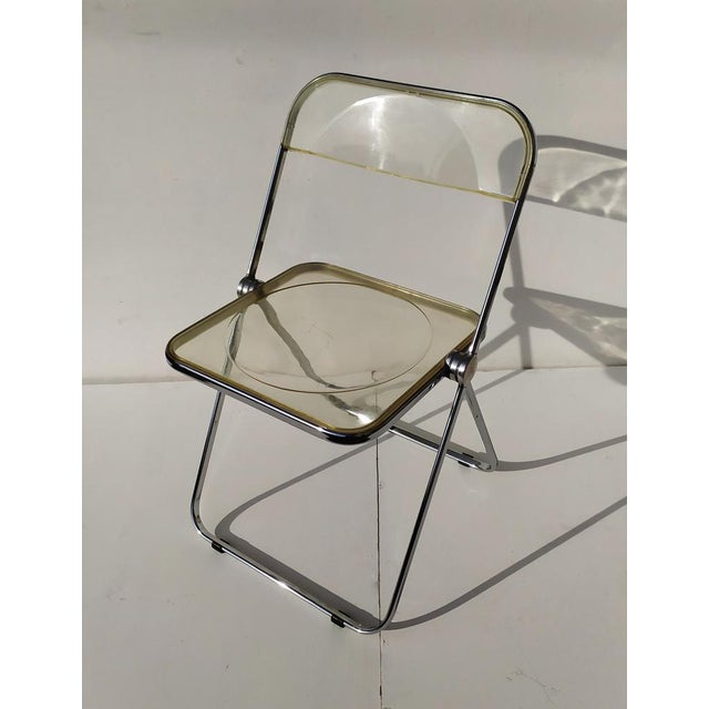 Kartell Plia Chairs from Kartell, 1970s, Set of 4 For Sale - Image 4 of 10