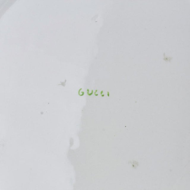 Vintage Ceramic Ashtray from Gucci For Sale - Image 5 of 6