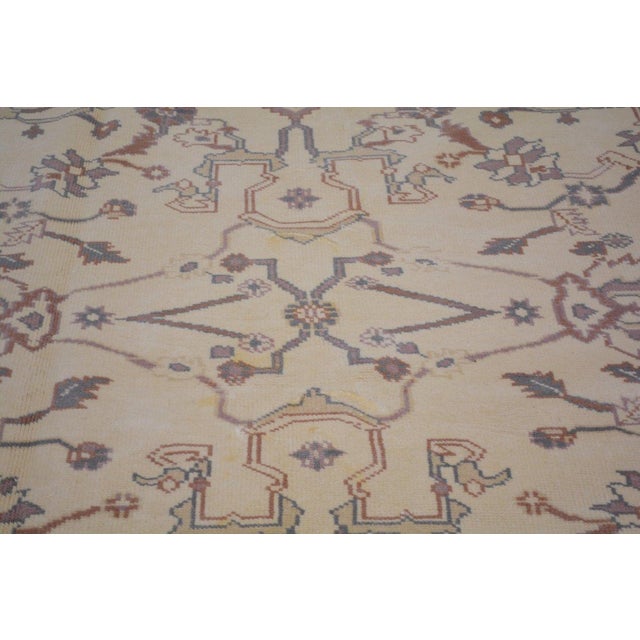 Traditional Vintage Turkish Knotted Wool Rug, 8'10''x11'9' For Sale - Image 3 of 6
