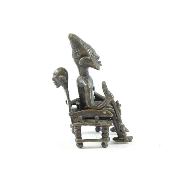 19th Century Antique 19th Century Bronze African Figurines For Sale - Image 5 of 5