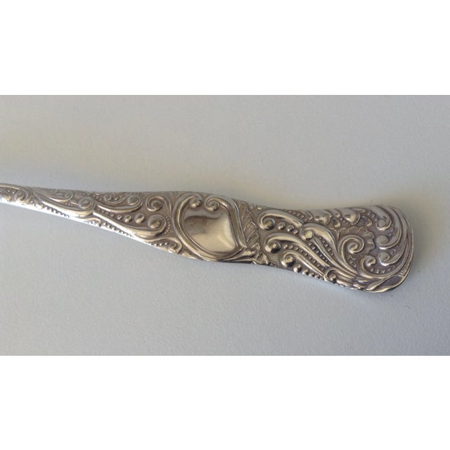 Art Nouveau Pie Server For Sale In West Palm - Image 6 of 8