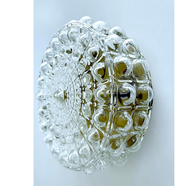 Vintage Bubble Glass Flush Mount from Erco, 1970s For Sale - Image 6 of 17