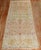 Wide Antique Zabihi Collection Persian Green Persian Runner - 4' x 11'2" For Sale - Image 4 of 12