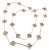 Van Cleef & Arpels Van Cleef & Arpels Rose Gold 20 Motif Alhambra Obsidian Necklace For Sale - Image 4 of 9