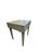 Late 20th Century Vintage Sage Green Primitive Farmhouse Table For Sale - Image 5 of 7
