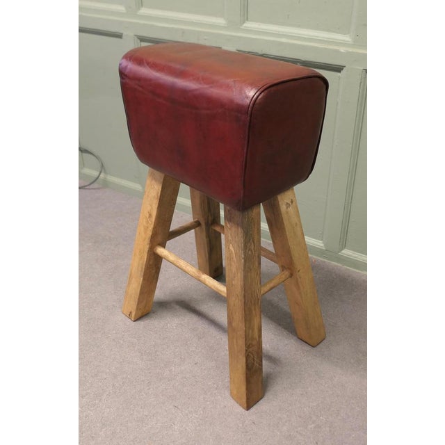 Boho Chic Vintage Stool Pommel Horse, 1970 For Sale - Image 3 of 7