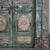 1900 - 1909 Antique Indian Carved and Painted Teakwood “Krishna” Door + Frame For Sale - Image 5 of 8