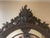 Asian Antique Vintage Indonisian Hand Carved Mirror Frame Mahogany For Sale - Image 3 of 9