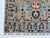 2000 - 2009 Slate Grey Persian Sarouk Hand-Knotted Wool Rug - 3'10" X 5'9" For Sale - Image 5 of 9