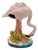 Mid 20th Century Pink Flamingo Ceramic Tabletop Statue by Norcest For Sale