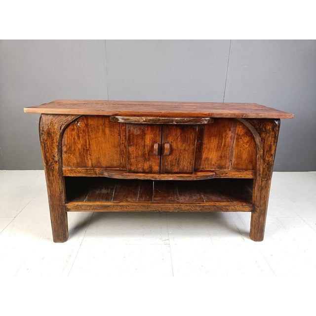 Vintage Golden Sunburst Mirror, 1960s For Sale - Image 4 of 11