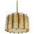 1960s Mid-Century Kaiser Leuchten Crystal Ice Glass Circular Chandelier For Sale - Image 13 of 13