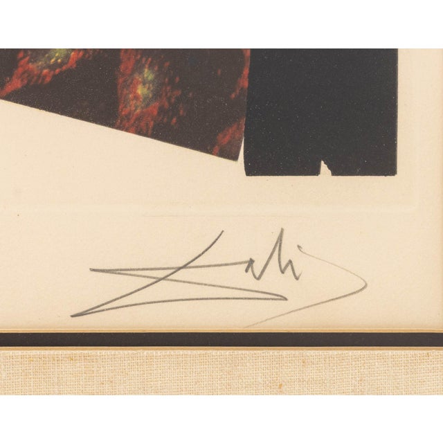 Black Salvador Dali "Crazy, Crazy, Crazy Minerva", 1971 For Sale - Image 8 of 10
