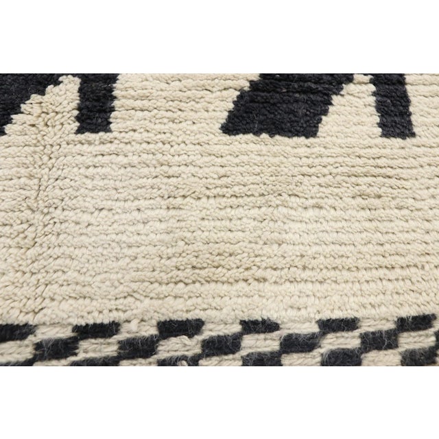 Berber Tribes of Morocco Vintage Moroccan Style Area Rug - 10'00 X 13'08 For Sale - Image 4 of 9