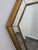 Gold Mirror with Gilded Wood Frame For Sale - Image 8 of 15
