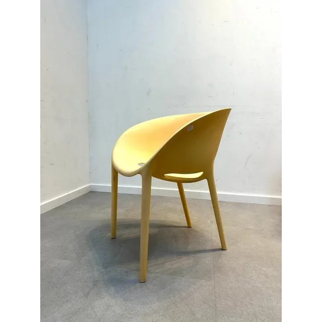 Contemporary Soft Egg Chairs by Philippe Starck for Driade, Set of 6 For Sale - Image 3 of 7